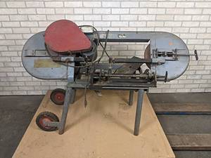 Olson Mfg Horizontal Metal Bandsaw - 16 Capacity - Needs new cord - Untested - 120V - NO SHIPPING