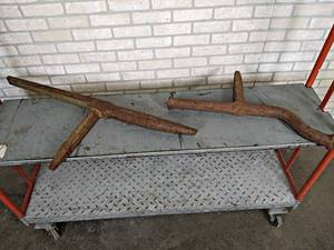 Pair of Stake Table Blacksmithing Forming Stakes - NO SHIPPING