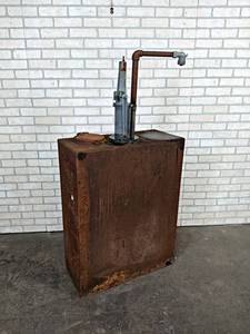 Antique TEXACO Service Station Oil Pump - Overall about 58 x 29 x 13 - NO SHIPPING