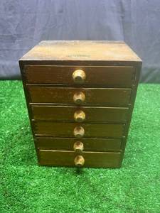 Antique Wood Wirt Resistors Box Full of Resistors