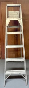 lot 257 image: Metal Ladder