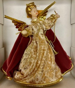 lot 269 image: Koestel Angel Handmade in Western Germany Wax Ornament