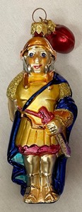 lot 274 image: Four Dept 56 Handblown Ornaments
