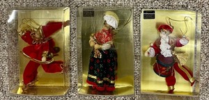 lot 272 image: Three Koestel Handmade in Western Germany Wax Ornaments