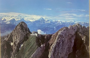 lot 304 image: Beautiful Scenic Mountain Framed Print