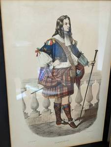 lot 55 image: Collection of Framed Vintage Scottish Prints