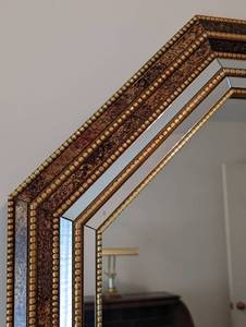 lot 76 image: Large Vintage Mirror