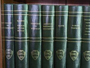 lot 97 image: Vintage Harvard Classics Book Set