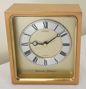lot 151 image: 2 Golden Seiko Clocks