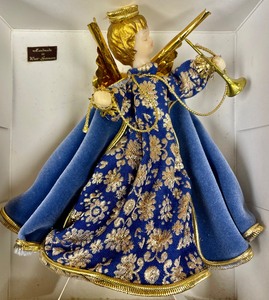 lot 154 image: 3 Koestel Wax Angel Ornaments made in West Germany