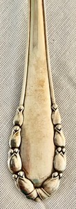 lot 171 image: Georg Jensen Lily of the Valley Sterling Silver Berry Spoon from Denmark