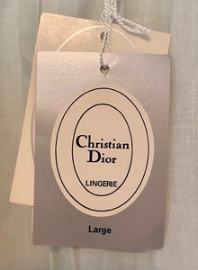 lot 380 image: New Christian Dior Light Green Night Gown