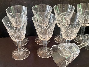 lot 116 image: Set of Eight Waterford Wine Glasses - Waterford Stemware