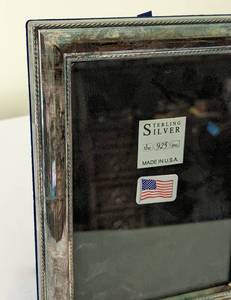 lot 453 image: Sterling Silver Picture Frame