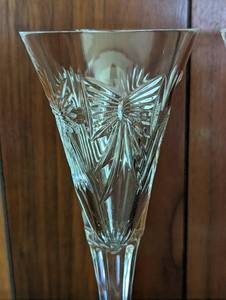 lot 438A image: Pair of Waterford Crystal Flutes