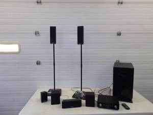 DVD Player with Surround sound Speakers