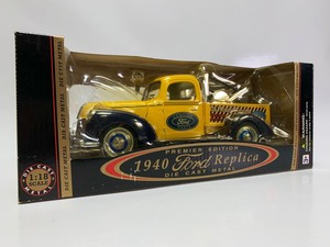 Premier Edition 1940 Ford Replica Die Cast Metal Tow Truck Coin Bank
