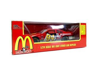 Nascar McDonalds Monopoly Racing Teams No. 94 Die Cast Stock Car Replica