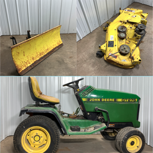 John Deere Garden Tractor Mower For Parts or Repair