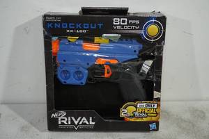 lot 86 image: NERF Rival Knockout XX-100 Blaster Gun