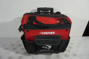 lot 127 image: Husky Rolling Tool Bag