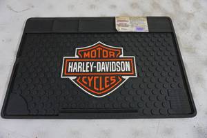 lot 64 image: NEW PlastiColor Harley Davidson Shop Work Mat