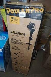 lot 132 image: Poulan Pro 28cc Gas String Trimmer - Engine Seized