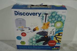 lot 143 image: Discovery 1200X Bio Microscope Set