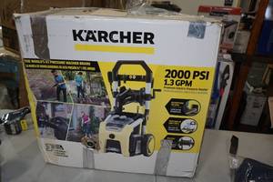 lot 200 image: Karcher 2000 PSI 1.3 GPM Electric Pressure Washer