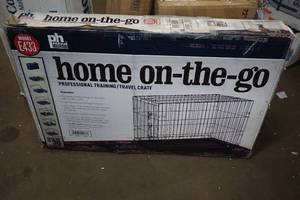 lot 206 image: Home On The Go Medium Dog Crate