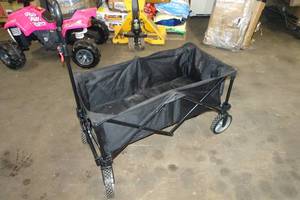 lot 145 image: Ozark Trail Collapsible Folding Wagon - Black