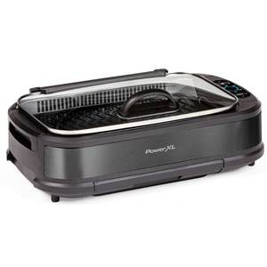 lot 9 image: Power XL Smokeless Grill Pro - Stainless Finish