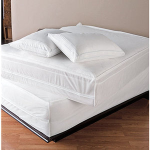 lot 20 image: 2 Permafresh Basic Mattress Bed Bug Protectors - Queen