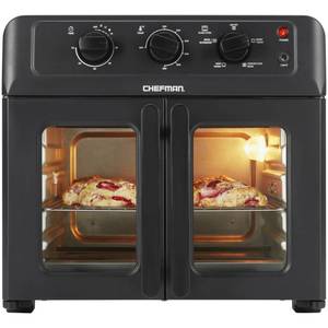 lot 135 image: Chefman French Door Air Fryer  Oven