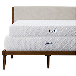 lot 205 image: NEW Lucid Comfort Collection 6 Mattress - Full