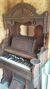 Storage unit #5. Cabinets, Organ, Patio Furniture & more 36 pictures