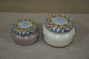 lot 19 image: 2 Tyler Candle Company Glass Jar Candles 11 and 22Oz