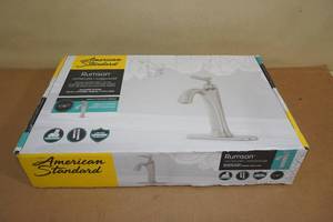 lot 58 image: American Standard Rumson Single Handle Bathroom Faucet - Brushed Nickel