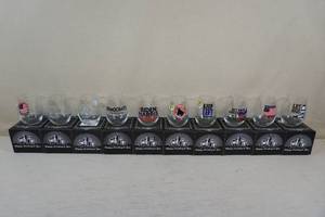 lot 89 image: 10 Novelty Wine Glasses