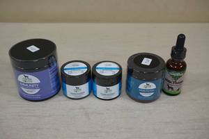lot 105 image: Assorted Four Leaf Rover Dog Supplements
