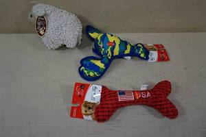 lot 111 image: Assorted Dog Toys