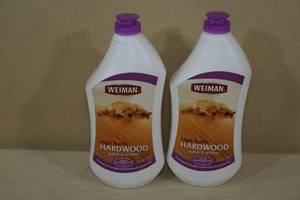 lot 117 image: Weiman High Traffic Hardwood Polish and Restorer - 27 Fl Oz Each