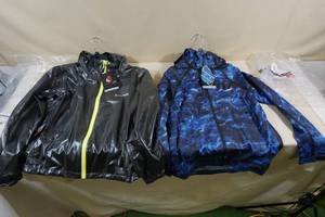 lot 176 image: Compass 360 Fishing Jackets - Blue Small, Black Medium