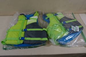 lot 178 image: Stohlquist Universal Adult Life Jackets