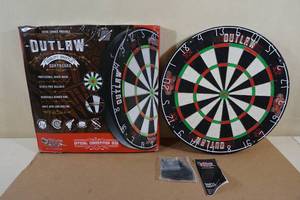 lot 206 image: Outlaw Bristle Dartboard