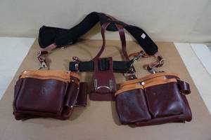 lot 208 image: Occidental Leather Tool Harness with Pouches