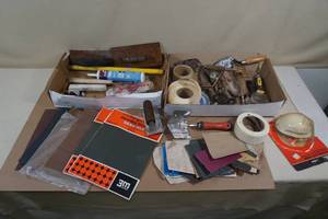 lot 241 image: Assorted Drywall and Concrete Tools