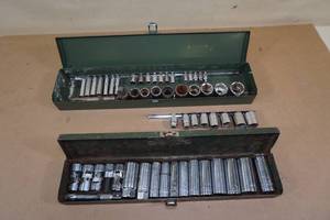 lot 244 image: Assorted Sockets with Cases