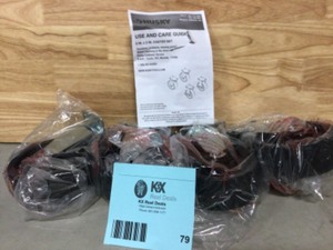 Husky 5 in. Caster Kit for Ready-to-Assemble Steel Garage Base Cabinets Customer Returns See Pictures
