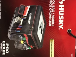 Husky 16 in. Pro Mobile Office Organizer Customer Returns See Pictures